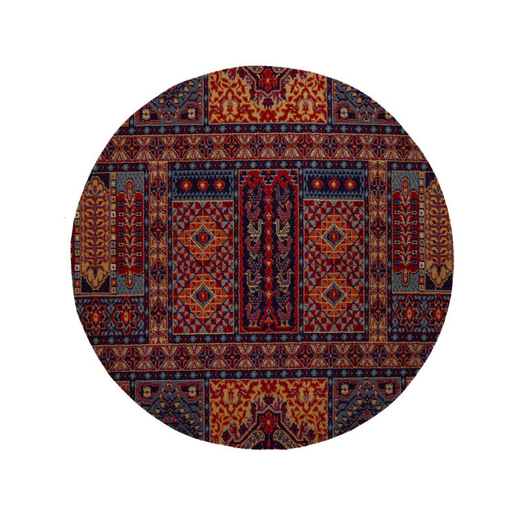 پادری مدل دایره طرح کلاسیک کد 6159 سایز 90 × 90 سانتی متر