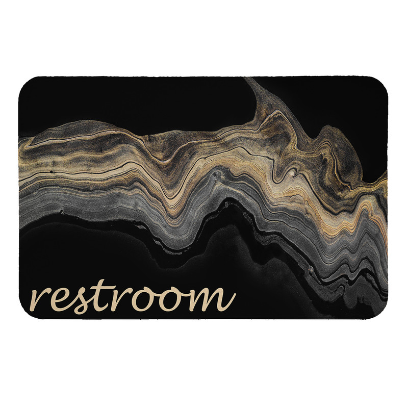 پادری  طرح Restroom کد 9329 سایز 60 × 40 سانتی متر