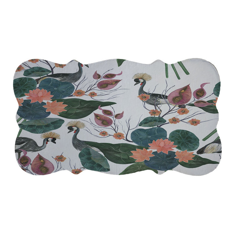 پادری مدل دالبر طرح پرنده کد 5934 سایز 110×60 سانتی متر