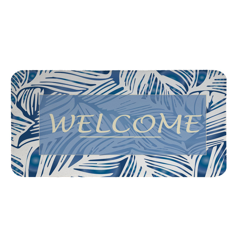 پادری طرح Welcome کد 9325 سایز 60 × 110 سانتی متر