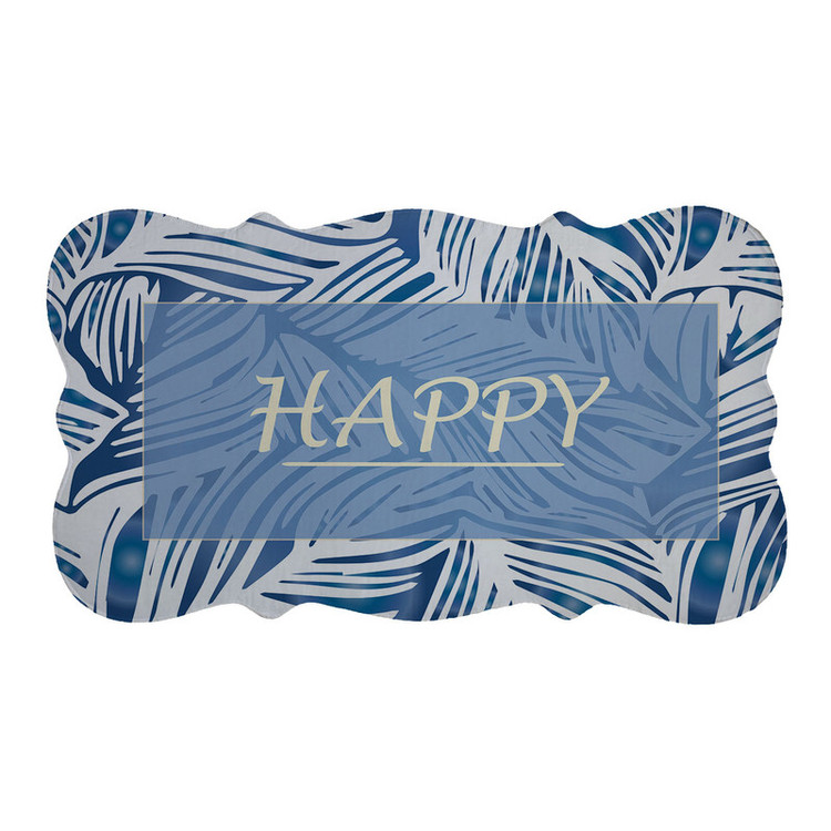 پادری طرح HAPPY کد 9321 سایز 110×60 سانتی متر