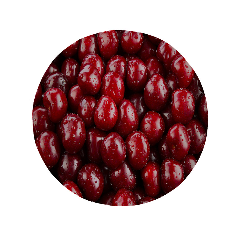 پادری مدل دایره طرح آلبالو کد 6345 سایز 90 × 90 سانتی متر