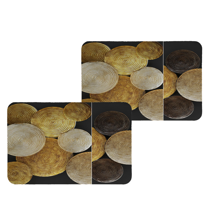 زیربشقابی طرح مدرن کد 8920 بسته 2 عددی
