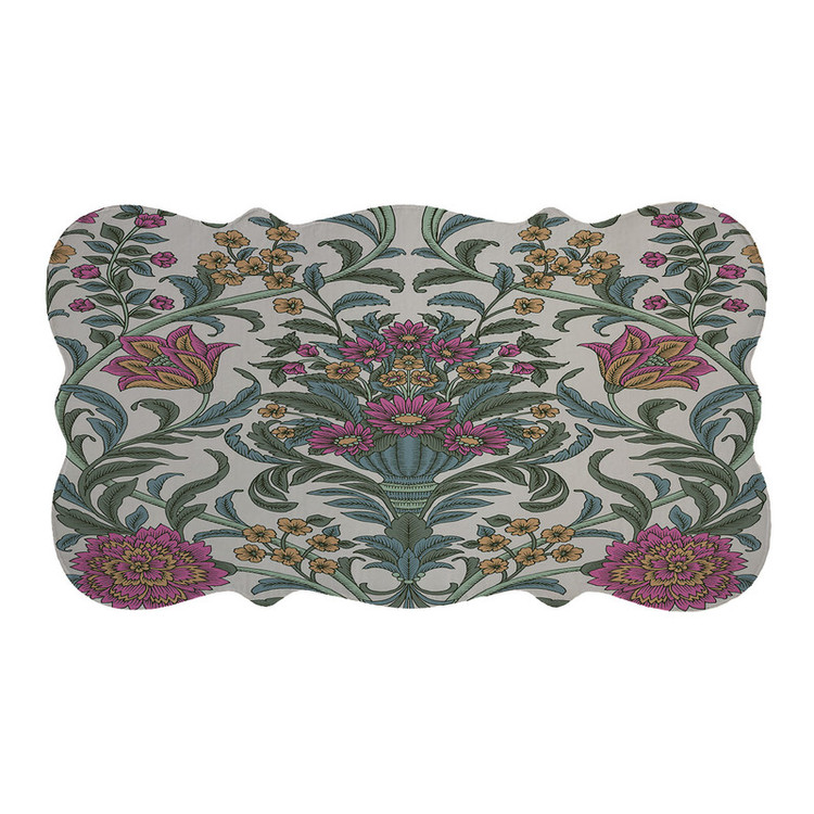 پادری مدل دالبر طرح گل کد 5863 سایز 110×60 سانتی متر