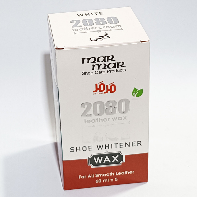 واکس کفش مدل مرمر گچی 2080 کد 2.SVN 2080 به همراه ابر