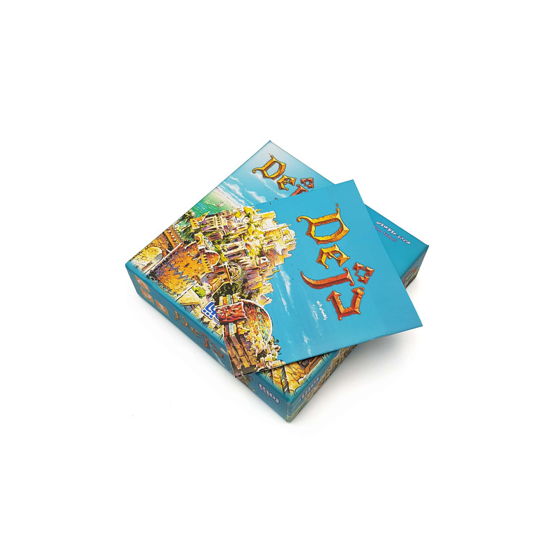 بازی فکری هوپا دژ مدل Citadels، بردگیم کارتی استراتژی، مناسب 2 تا 7 نفر، تقویت مهارتهای ارتباطی، ذهنخوانی، تصمیمگیری و ریسکپذیری، مدت زمان کمتر از یک ساعت، کارتهای مقوایی و اقلام کامل بازی