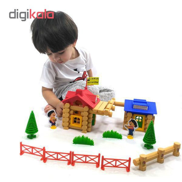 ساختنی تک توی مدل کلبه جنگلی کد T0017