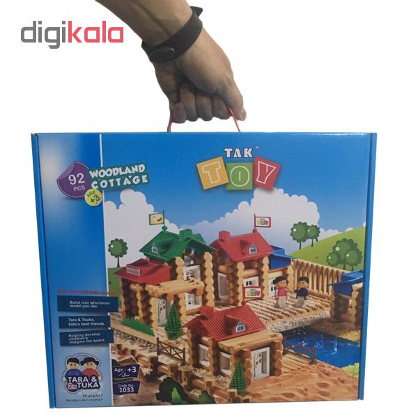 ساختنی تک توی مدل کلبه جنگلی کد T0017
