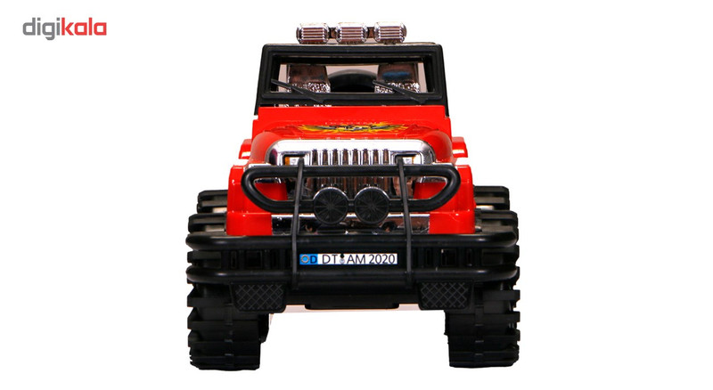 ماشین بازی درج مدلJeep طرح RED OFFROAD