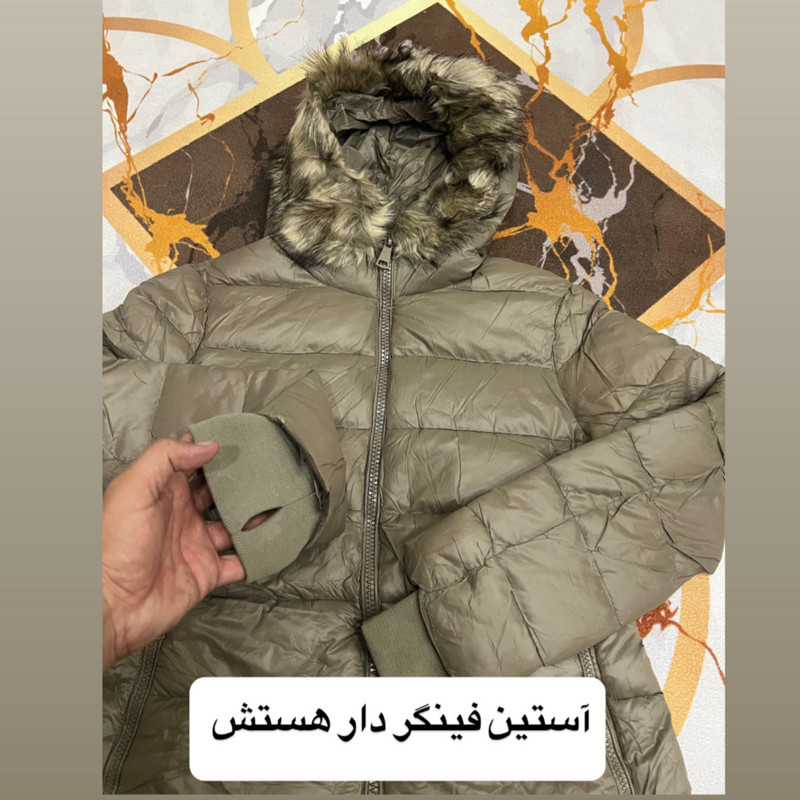 کاپشن زنانه مدل Zr2029