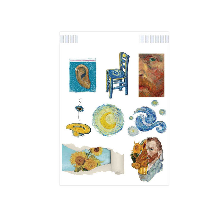 استیکر لپ تاپ طرح ونسان ونگوک کد 01