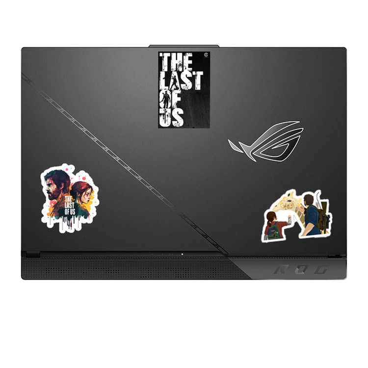 استیکر لپتاب و گوشی طرح last of us کد 8111 مجموعه 7 عددی
