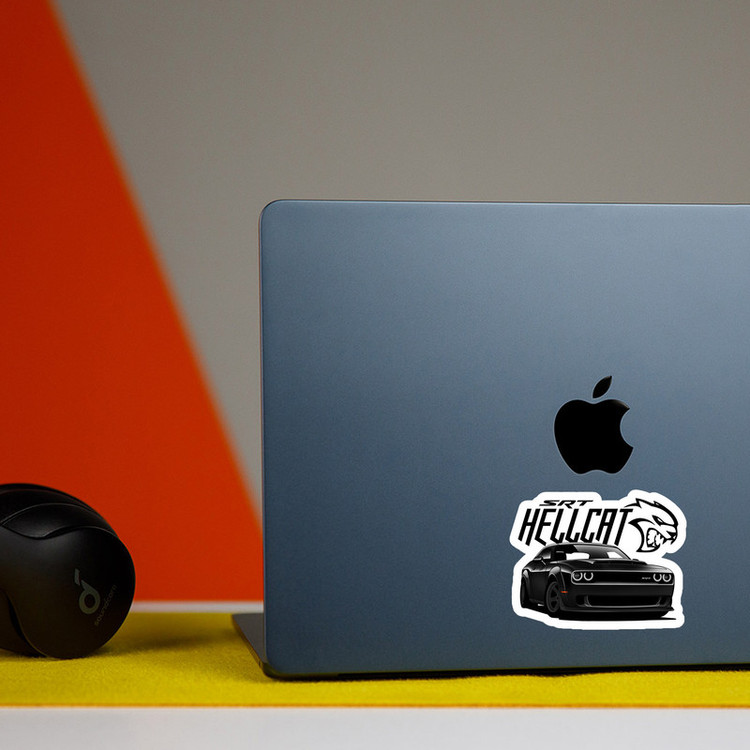 استیکر لپتاب و گوشی طرح دوج کد 2476
