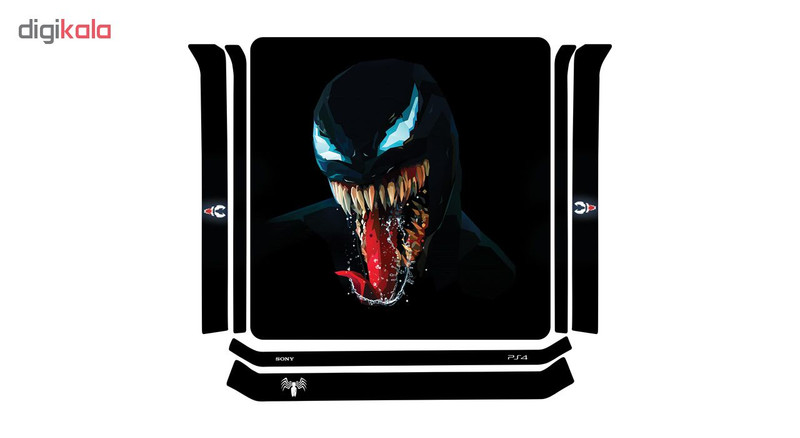 برچسب پلی استیشن 4 اسلیم طرح Dark Venom