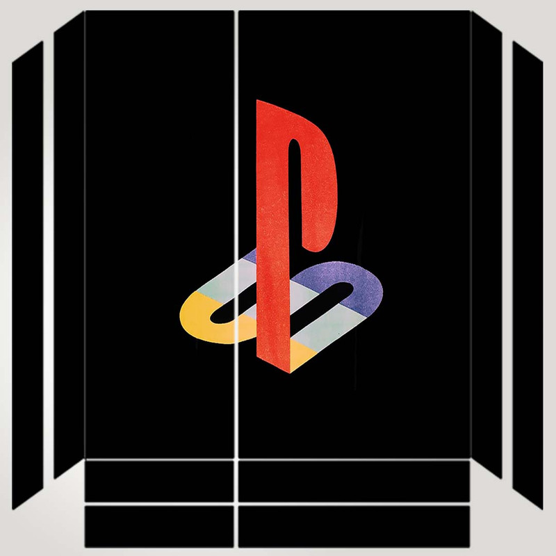 برچسب پلی استیشن ۴ مدل ps4 fat طرح logo ps4 کد PS-1028