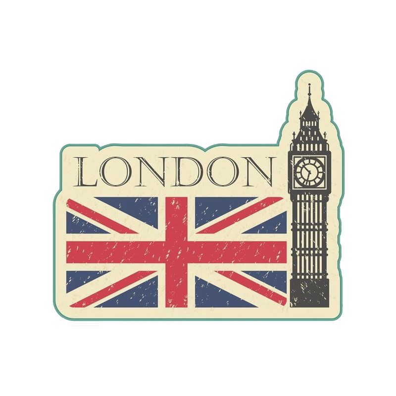 استیکر لپ تاپ طرح London کد STL1137