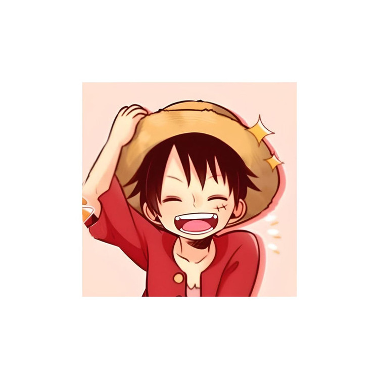 استیکر لپ تاپ و موبایل مدل انیمه طرح وان پیس مانکی دی لوفی one piece Monkey D Luffy کد 6336