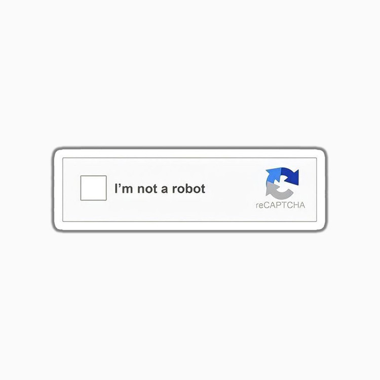 استیکر لپ تاپ و موبایل بووم طرح نوشته مدل im not کد BM5