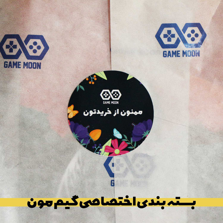 استیکر لپ تاپ گیم مون طرح برنامه نویسی کد 1100004 مجموعه 6 عددی