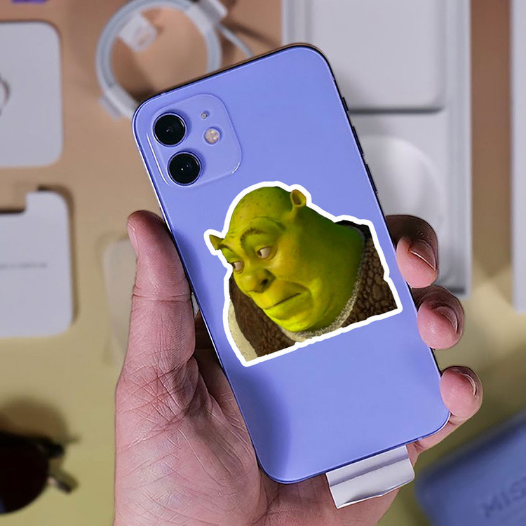 استیکر لپ تاپ پیکسل میکسل مدل meme شرک