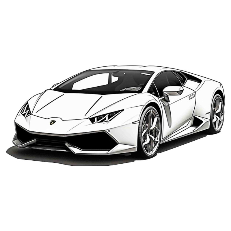 برچسب لپتاب مدل Lamborghini کد 2025