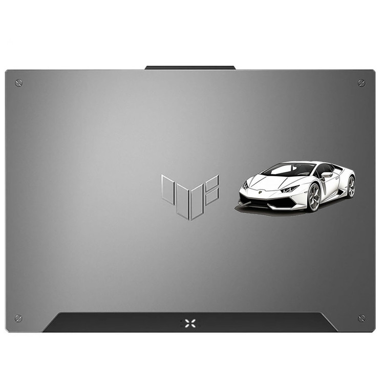 برچسب لپتاب مدل Lamborghini کد 2025
