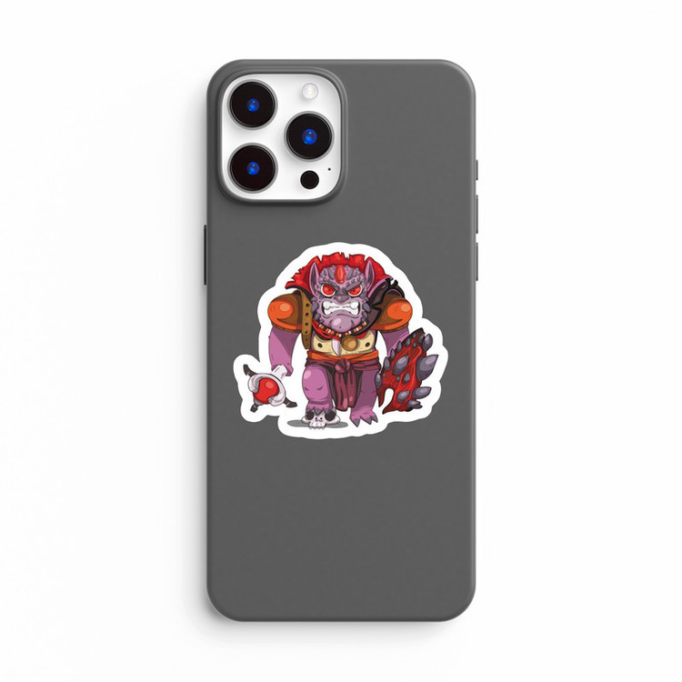 استیکر لپ تاپ و موبایل بووم طرح بازی Dota2 مدل Lion کد LA19