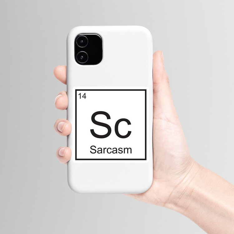 استیکر لپ تاپ و موبایل بووم طرح جدول تناوبی مدل sarcasim کد 141