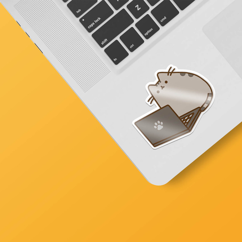 استیکر لپ تاپ گیم مون طرح گربه کد 111153