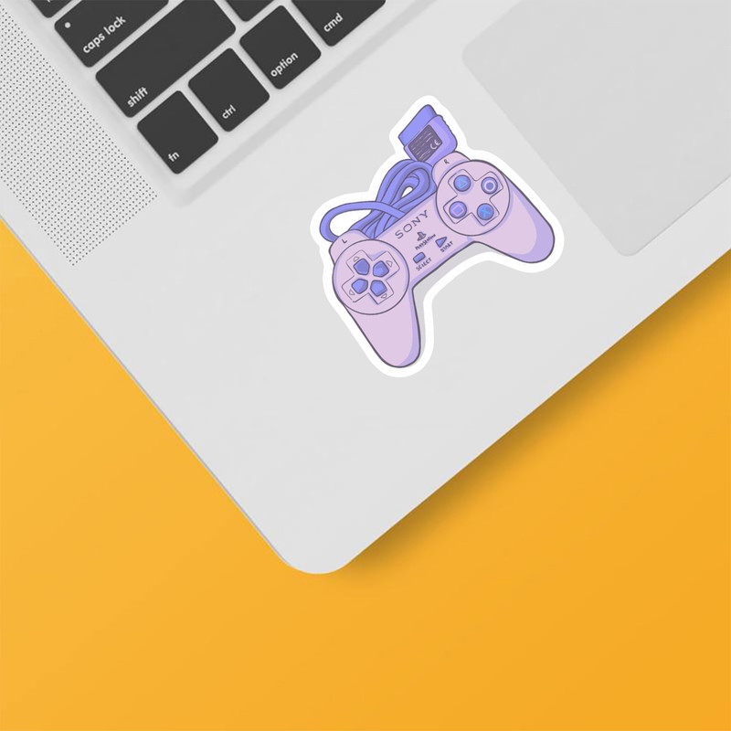 استیکر لپ تاپ و موبایل بووم طرح دسته بازی کد ET23