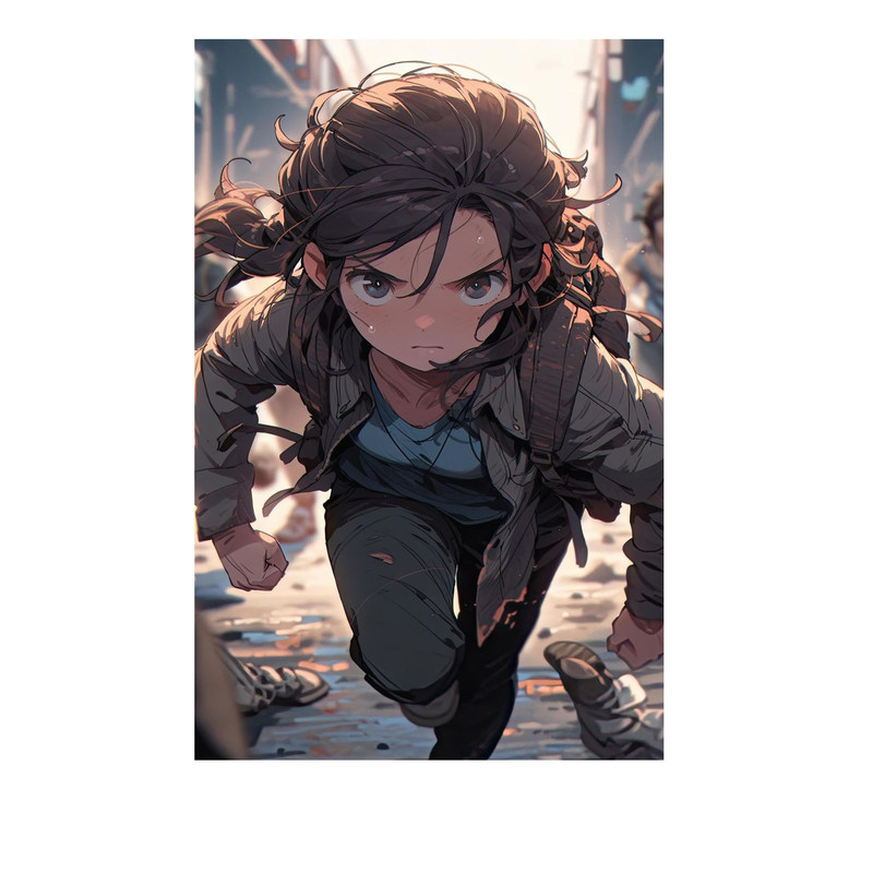 استیکر لپ تاپ و موبایل مدل بازی طرح  لست اف اس the last of us کد 2136