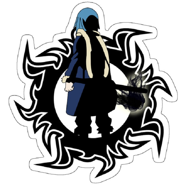 استیکر لپ تاپ مدل Shirata Tensei -Rimuru Tempest