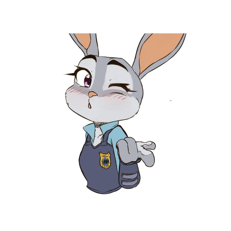 استیکر لپ تاپ و موبایل مدل انیمیشن طرح زوتوپیا Zootopia کد 2936