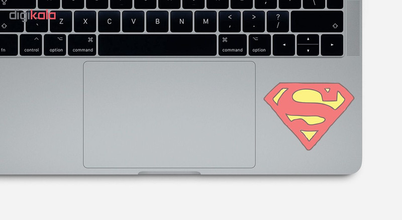 استیکر لپ تاپ طرح superman مدل marvel36