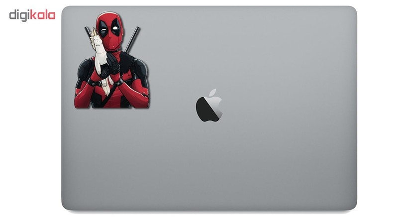 استیکر لپ تاپ طرح Deadpool Marvel کد STL979
