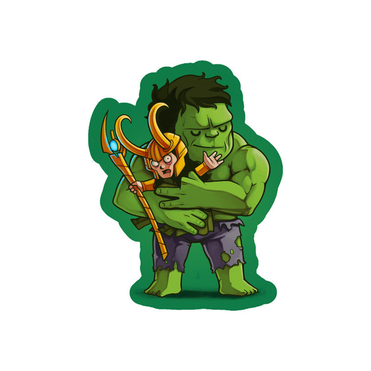 استیکر لپ تاپ طرح Hulk Marvel کد STL997