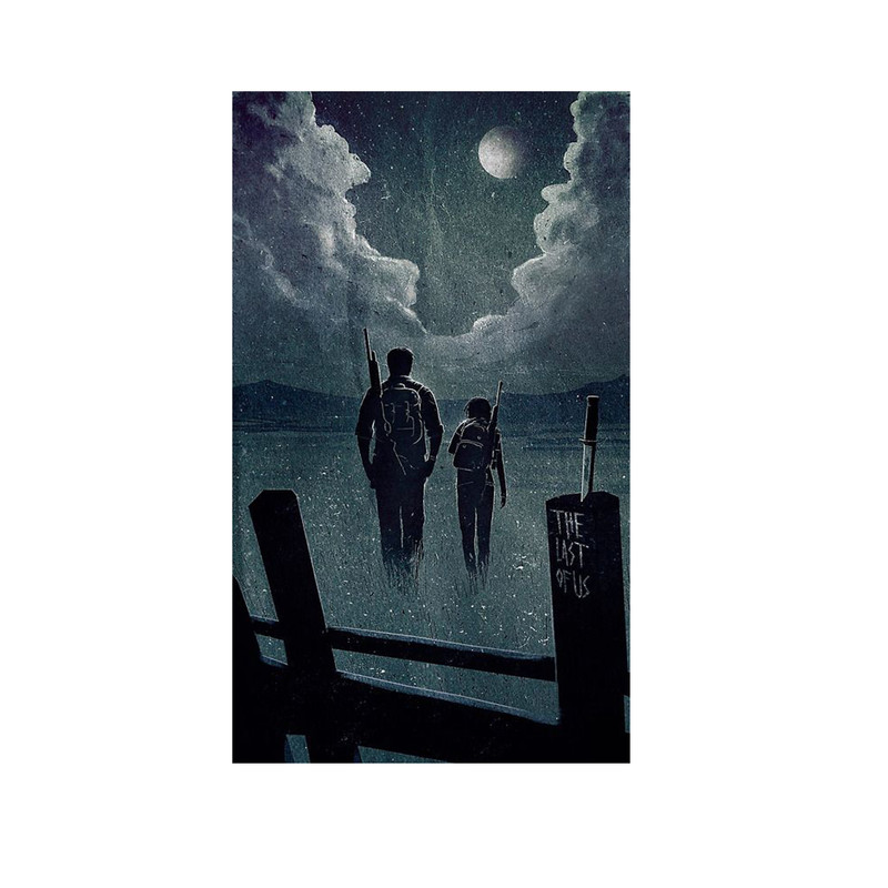استیکر لپ تاپ و موبایل مدل بازی طرح لست اف اس the last of us کد 2159