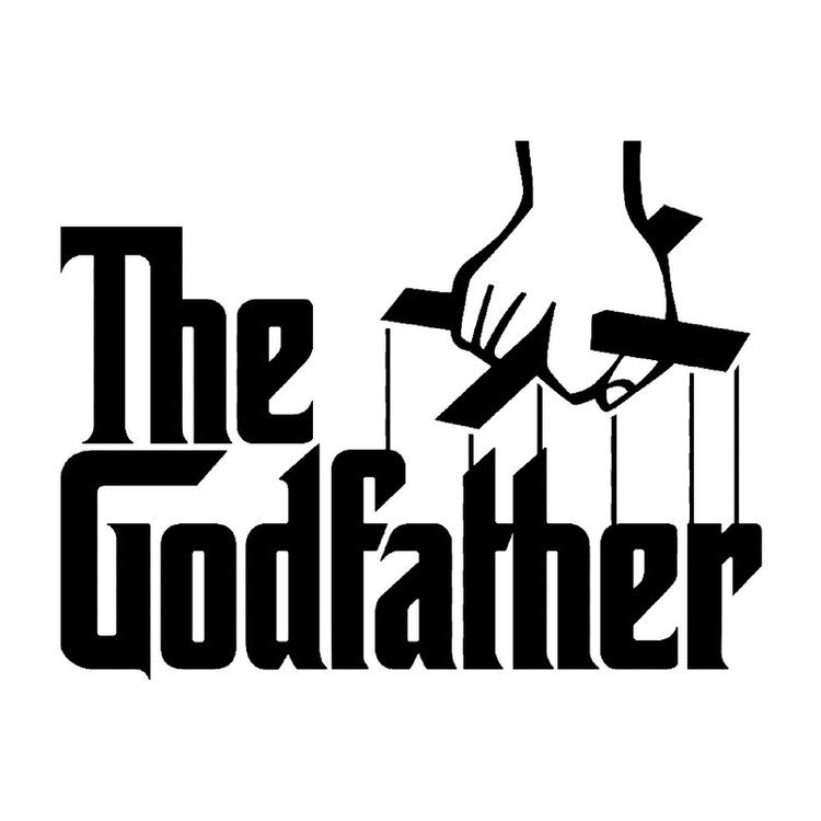 استیکر لپ تاپ طرح The godfather کد ST-52