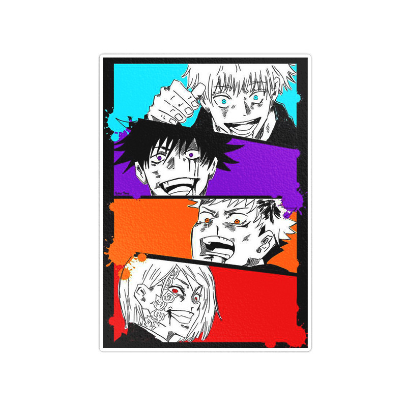 استیکر لپ تاپ ویندی دیزاین طرح attack on titan مدل vindi939