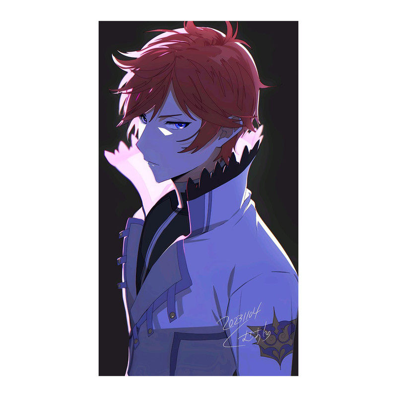 استیکر لپ تاپ و موبایل مدل انیمه طرح ری:زیرو  ناتسوکی سوبارو Re:ZERO Natsuki Subaru کد 5520
