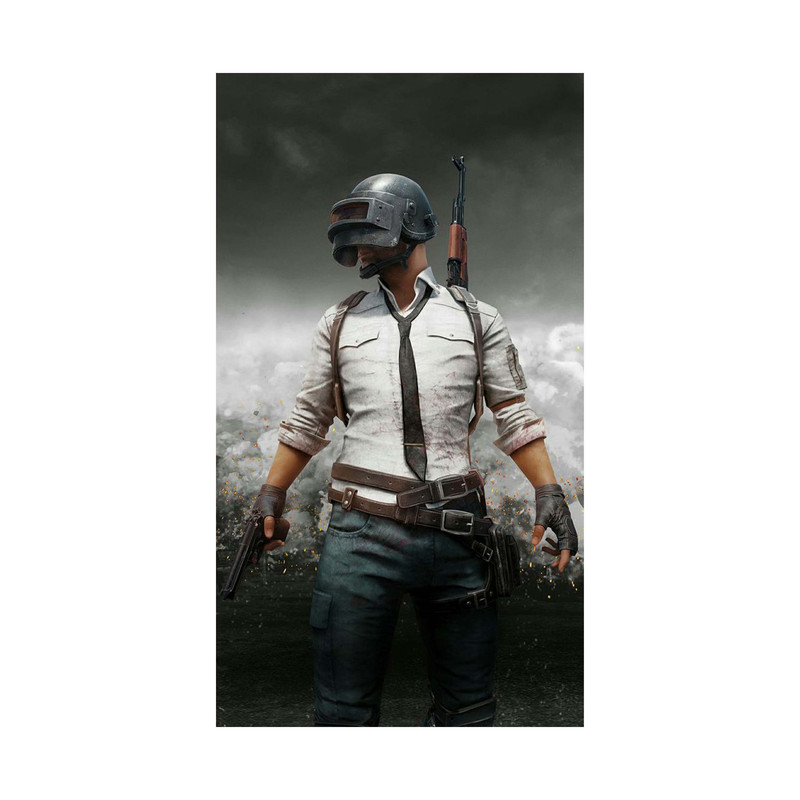 استیکر لپ تاپ و موبایل مدل بازی طرح pubg Player Unknwn's Battle Grounds کد 1918