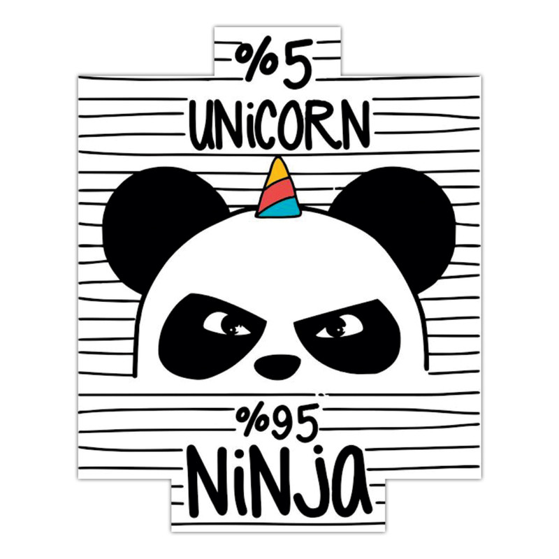 استیکر لپ تاپ طرح unicorn مدل sun27