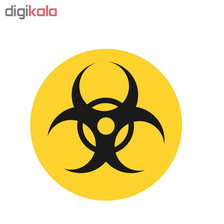 استیکر لپ تاپ طرح Hazard کد STL817