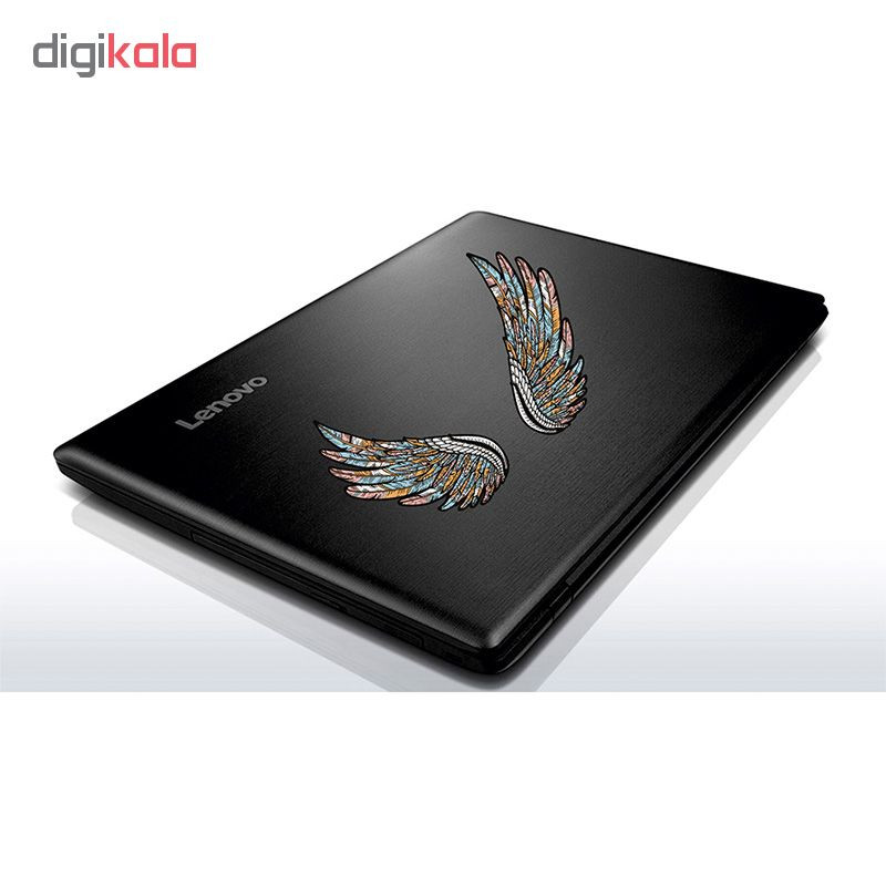 استیکر لپ تاپ طرح wings کد 01