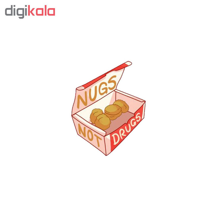 استیکر لپ تاپ طرح Nugs کد 280