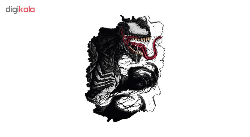 استیکر لپ تاپ گراسیپا طرح Venom کد ۰۱