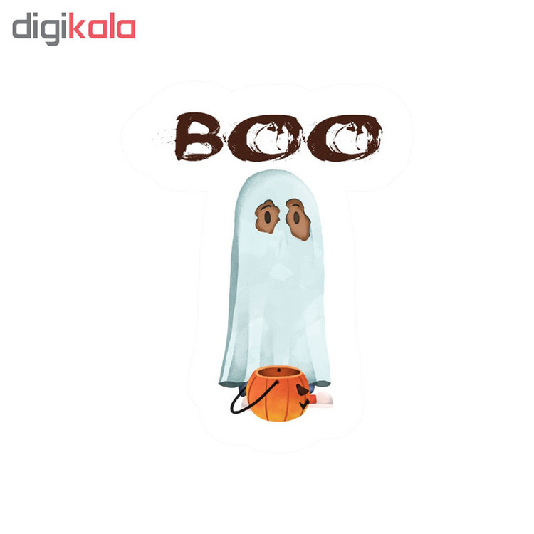 استیکر لپ تاپ طرح boo کد STL519