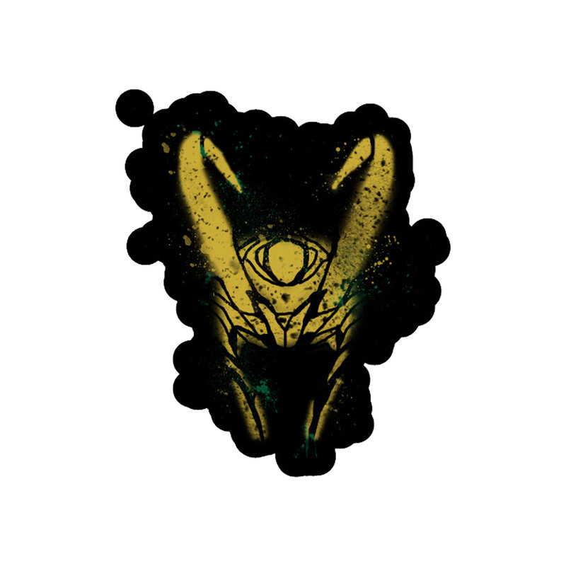 استیکر لپ تاپ طرح Loki Marvel کد STL1006