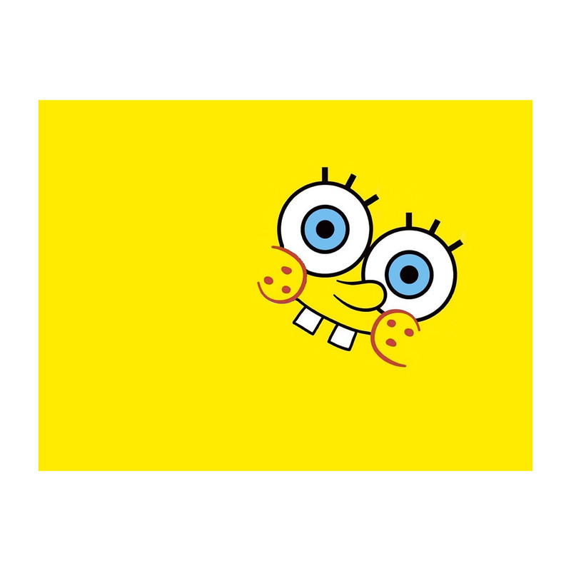 استیکر لپ تاپ و موبایل مدل انیمیشن طرح باب اسفنجی شلوار مکعبی SpongeBob SquarePants کد 1746