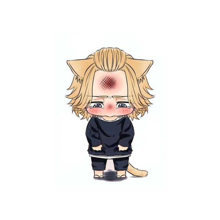 استیکر لپ تاپ و موبایل مدل انیمه طرح توکیو ریونجرز مانجیرو سانو مایکی Tokyo Revengers Manjiro Sano Mikey کد 3402